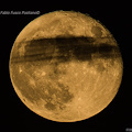 Superluna delle Rose immortalata a Positano / Foto Fabio Fusco