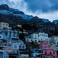 Temperature in calo, neve sulle montagne di Positano: le foto di Fabio Fusco 