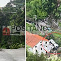 Terribile incidente a Ravello, bus sfonda parapetto e precipita nella strada sottostante / FOTO 