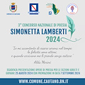 Terzo concorso nazionale di poesia "Simonetta Lamberti": un ponte tra memoria e futuro