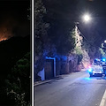 Tovere di Amalfi, un nuovo incendio minaccia la vegetazione 