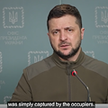 Ucraina, Zelensky: «Sequestrato convoglio umanitario vicino Mariupol»