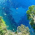 Un cuore nel mare azzurro di Positano: il suggestivo scatto di Fabio Fusco 