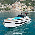 Una nuova barca arriva alla "Luxury Boats Positano": Lucia e Matteo battezzano la seconda Allure 38 "Thanks Dad"