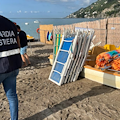 Vietri sul Mare, una nuova spiaggia abusiva sgomberata dalla Capitaneria di Porto