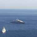 Weekend a Positano per il Flying Fox, uno dei più grandi yacht del mondo