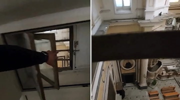 A Napoli un B&B con vista sull’interno di una chiesa: la video denuncia di un turista 
