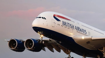 Aeroporto Salerno-Costa d'Amalfi: dal 22 maggio si vola a Londra Gatwick con British Airways