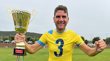 Agerola, a 40 anni Salvatore Acampora si riconferma campione al Campionato Nazionale di Calcio Ingegneri