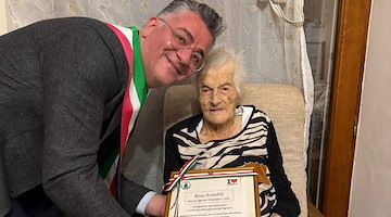 Agerola ha una nuova centenaria: tanti auguri alla signora Rosa Avitabile 