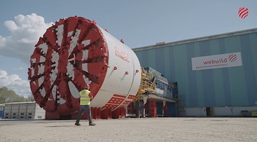 Alta velocità Salerno-Reggio Calabria: ecco la prima delle 4 TBM (Tunnel Boring Machine) destinate allo scavo delle gallerie