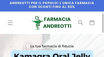 Andreottifarmacia.com: il sito che solleva dubbi su legalità e sicurezza, promosso anche sui social