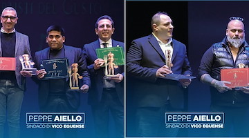 Arcimboldo d’Oro: gli chef vicani Marco Di Martino e Mario Cinque conquistano i 3 Pennelli d'Oro 