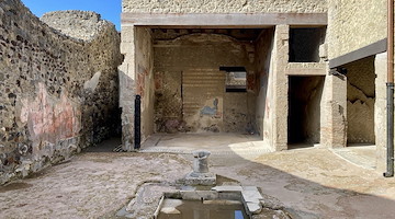  Ercolano: riaperte due Domus e lanciata un’app interattiva. Presenti il Ministro Giuli e il Viceministro Cirielli