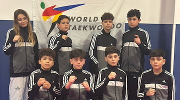 Gli atleti di Vietri sul Mare protagonisti del Campionato italiano Cadetti di Taekwondo cinture rosse e nere