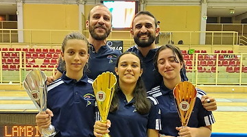 Il Club Scherma Salerno conquista 5 medaglie a Foggia nella prima prova interregionale Under 14