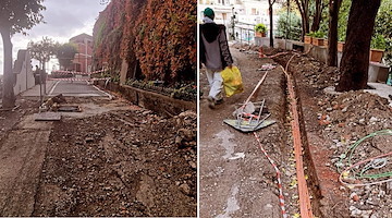 Il gruppo consiliare "Su Per Positano" interviene sulla pericolosità e incuria del cantiere di Via Pasitea