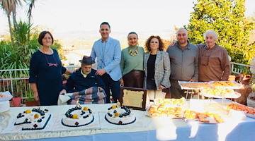 Il signor Alessandro taglia il traguardo dei 100 anni: festa a Grottaminarda 