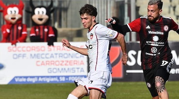 Il Sorrento esce sconfitto dallo Zaccheria di Foggia: 2-1 il finale