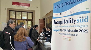 Inaugurata a Napoli la 6ª edizione di HospitalitySud, il salone per hotellerie ed extralberghiero