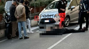 Incidente ad Amalfi: anziano investito sulle strisce pedonali