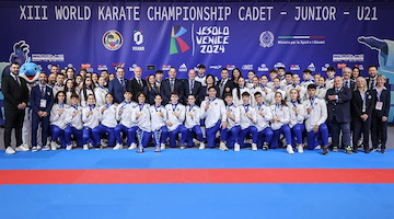 Italia da record ai Campionati Mondiali Giovanili di Karate, ad aggiudicarsi le medaglie anche atleti salernitani 