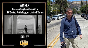 La serie Netflix "Ripley" vince ai LMGI Awards: un riconoscimento per Atrani e per il location manager Giuseppe Nardi