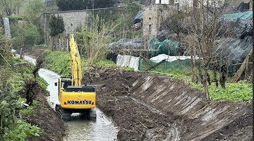 Maiori, in chiusura i più grandi lavori di messa in sicurezza del Reghinna Maior dopo l'alluvione del 1954