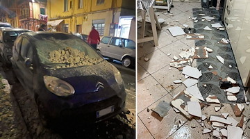 Napoli, forte scossa di terremoto di magnitudo 4.4: diversi crolli e gente in strada