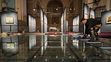 Napoli, nuovo maquillage per la Basilica della Pietrasanta in occasione della mostra Impressionisti e la Parigi fin de siècle