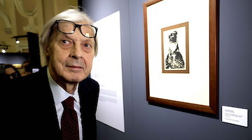 Napoli, Vittorio Sgarbi presenta la mostra sull'impressionismo alla basilica della Pietrasanta