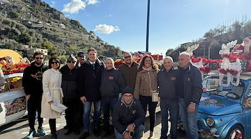 Natale a Positano, scambio di auguri nelle frazioni di Montepertuso e Nocelle 