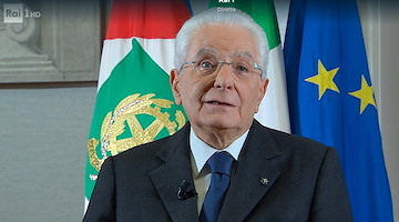 Nel discorso di fine anno il Presidente Sergio Mattarella invoca unità e coraggio