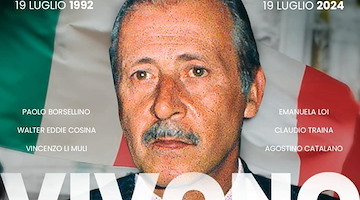 Palermo, 32 anni fa la strage di via d'Amelio. L'Italia ricorda Paolo Borsellino e gli agenti della sua scorta 