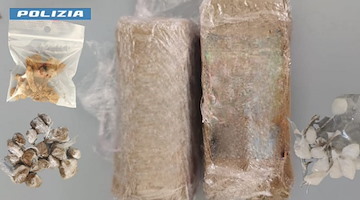 Ponticelli, sorpreso con circa 300 grammi di droga: arrestato