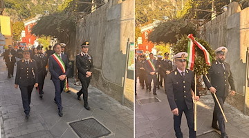 Positano celebra la giornata del ricordo dei caduti 