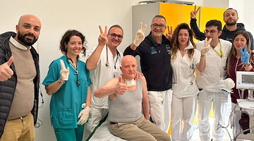 Quasi paralizzato a causa di una malattia: Aniello recupera le funzioni motorie grazie alle cure del Monaldi di Napoli 