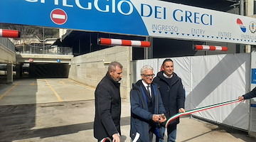 Salerno: inaugurato parcheggio di 41 posti, è vicino alla nuova Clinica del Sole 