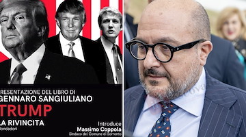 Sorrento, 6 marzo Gennaro Sangiuliano presenta il suo libro "Trump. La rivincita"