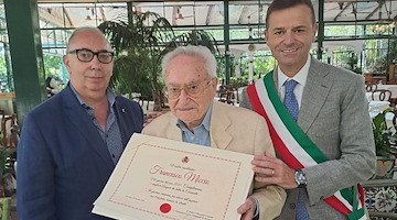 Sorrento in festa per i 100 anni di Francesco Miccio, patrimonio di sapere e conoscenza 