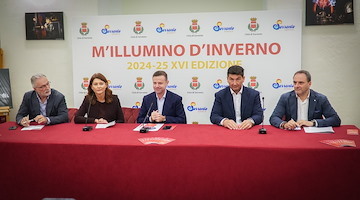 Sorrento, presentato il programma della 16ma edizione di "M'Illumino d'Inverno"