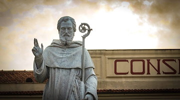 Sorrento, scoperta la statua restaurata di Sant'Antonino Abate