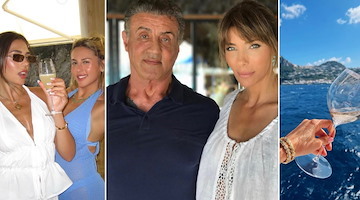 Sylvester Stallone, per l'attore di "Rocky" e "Rambo" vacanza in famiglia tra Capri e la Costiera Amalfitana 