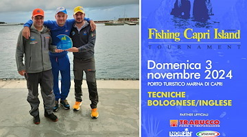 Tutto pronto per la nona edizione del Trofeo Fishing Capri Island Tournament