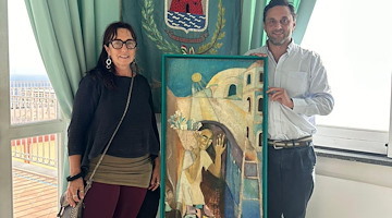 "Visionaria", si chiude con successo la personale di Marina Pane: l'anima di Positano raccontata attraverso l’arte