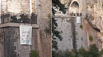 "Will you marry me?": proposta di matrimonio al Fiordo di Furore 