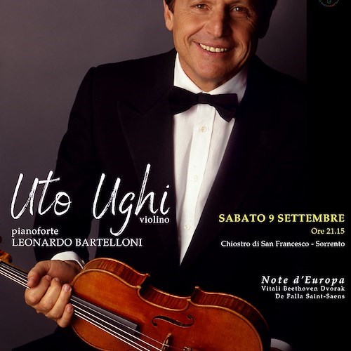 Locandina concerto di Uto Ughi a Sorrento<br />&copy; Comune di Sorrento