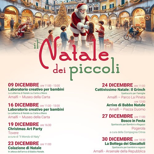 Ad Amalfi ecco il Villaggio Del Grinch, il più irriverente e iconico personaggio di Natale
