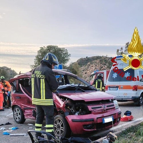 Incidente a Orosei<br />&copy; Vigili del Fuoco