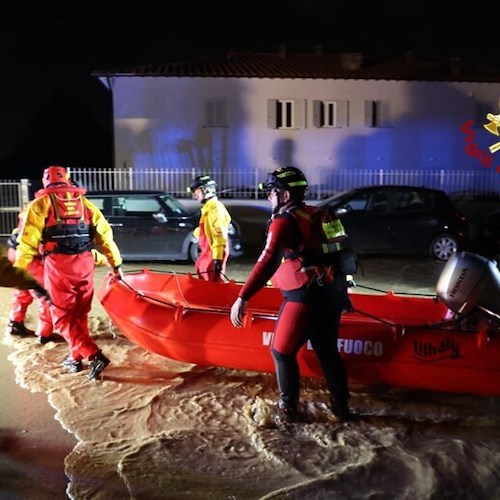 Alluvione in Toscana<br />&copy; Vigili del Fuoco